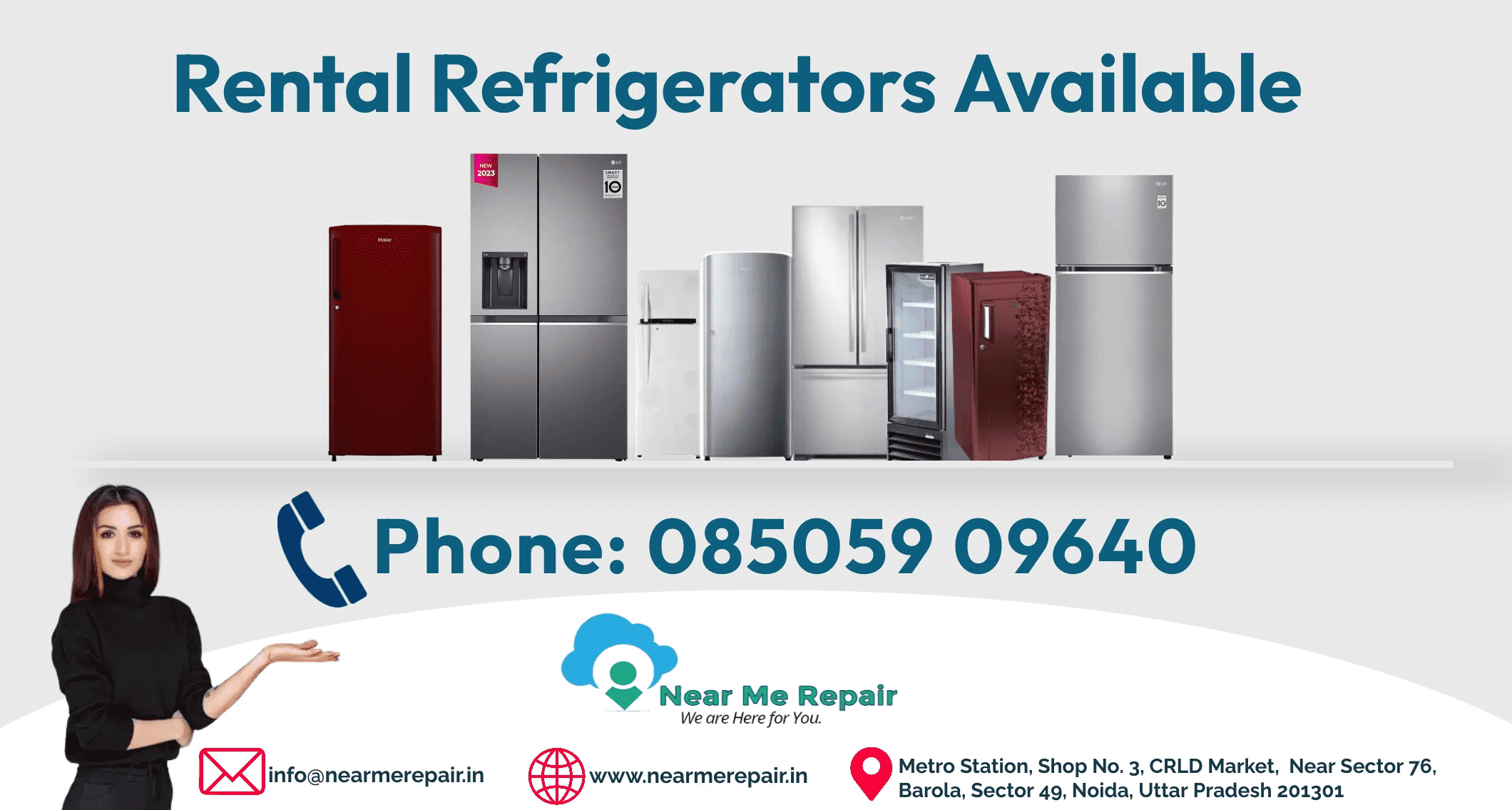 Discover the ease of cooling with our refrigerator and fridge rentals near Delhi-NCR, providing on-demand solutions for your comfort.